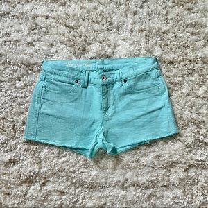 Madewell light blue cutoff shorts NWOT